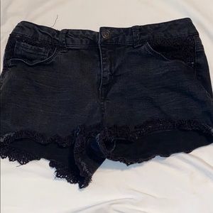 Black Mudd Shorts